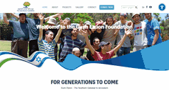 Desktop Screenshot of gush-etzion.org.il